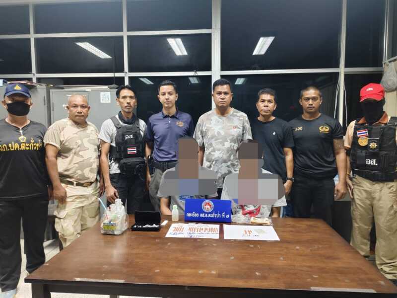 พังงา-ฝ่ายปกครองตะกั่วป่าเปิดปฏิบัติการ “Operation 90 Days” กวาดล้างยาเสพติดทั่วอำเภอ จับผู้ต้องหา 4 ราย ยึดยาบ้า 198 เม็ด