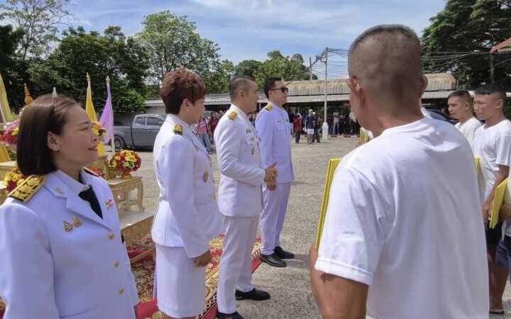 เรือนจำจังหวัดอ่างทอง จัดอบรมโครงการ “โคก หนอง นา แห่งน้ำใจและความหวัง กรมราชทัณฑ์” รุ่นที่ 80/1 เตรียมความพร้อมผู้ต้องขังก่อนพ้นโทษ คาดได้รับอภัยโทษ 30 ราย