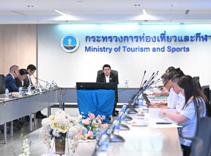 “บิ๊กเอ“ เจ้ากระทรวงการท่องเที่ยวและกีฬา นั่งหัวโต๊ะ ประชุม คกก.ควบคุมการใช้สารต้องห้ามฯ แย้มความคืบหน้าการจัดตั้งกระทรวงการกีฬา พร้อมยกระดับระบบกีฬาไทย