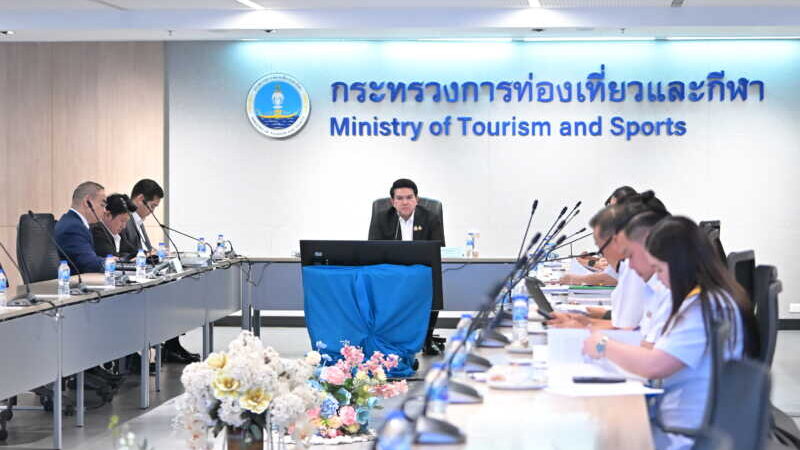 “บิ๊กเอ“ เจ้ากระทรวงการท่องเที่ยวและกีฬา นั่งหัวโต๊ะ ประชุม คกก.ควบคุมการใช้สารต้องห้ามฯ แย้มความคืบหน้าการจัดตั้งกระทรวงการกีฬา พร้อมยกระดับระบบกีฬาไทย
