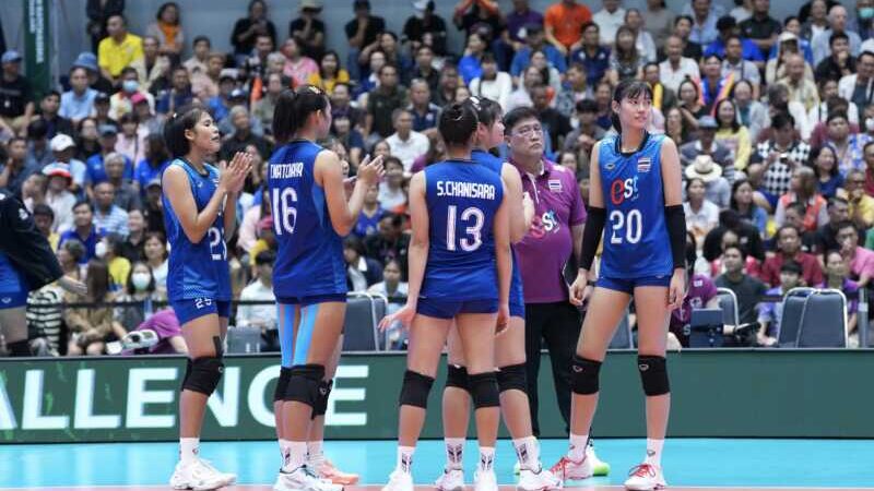 ทีมนักตบสาวยู 18 ไทย สู้เต็มที่ ก่อนพ่าย เกาหลีใต้ 1-3 เซต หล่นไปชิงอันดับ 3 กับ ญี่ปุ่น ศึกวอลเลย์บอลหญิงรุ่นอายุไม่เกิน 18 ปี “AVC Girls’ U 18 Volleyball championship 2026”
