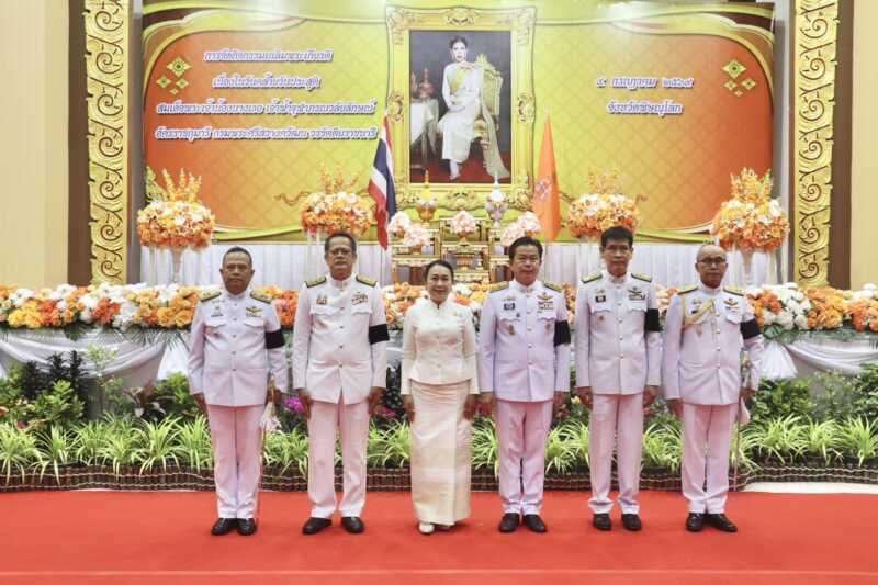 พิธีเจริญพระพุทธมนต์และพิธีตักบาตรพระสงฆ์ (ข้าวสารอาหารแห้ง) จำนวน 70 รูป เนื่องในวันคล้ายวันประสูติ สมเด็จพระเจ้าน้องนางเธอ เจ้าฟ้าจุฬาภรณวลัยลักษณ์ อัครราชกุมารี กรมพระศรีสวางควัฒน วรขัตติยราชนารี