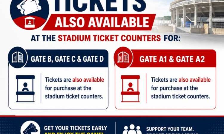ประชาสัมพันธ์! แจ้ง แฟนบอลซื้อบัตรเชียร์ ทีมชาติไทย เกมเยือน สปป.ลาว ประเดิมศึกอาเซียน คัพ 2026 วันที่ 25 ก.ค.นี้