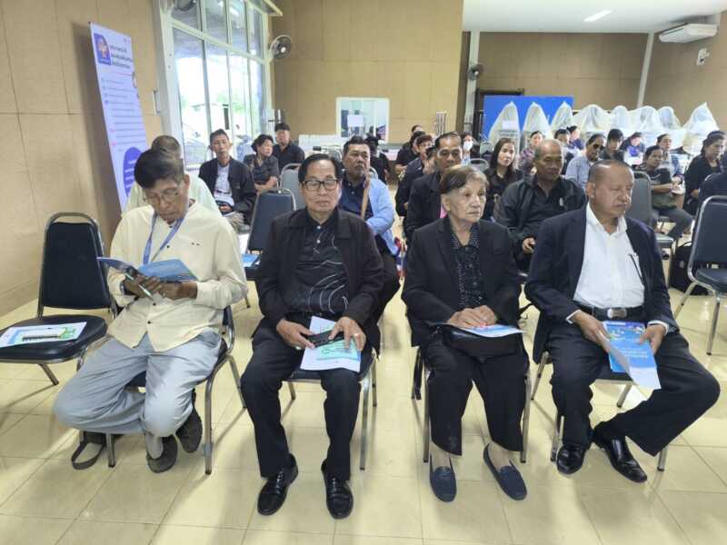 นครนายก – พิธีเปิดการประชุมสร้างการเสริมสร้างความรู้ ความเข้าใจ สิทธิหน้าที่ การประชาสัมพันธ์สื่อสารสิทธิหลักประกันสุขภาพกับเครือข่ายในพื้นที่ และรับฟังความคิดเห็น