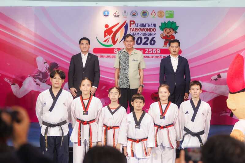 ใช้งบ 2 ล้านระเบิดศึก ”ปทุมธานีเทควันโด“ “บิ๊กแจ๊ส” พร้อมต้อนรับจอมเตะนับพัน เริ่ม 8 ส.ค.นี้
