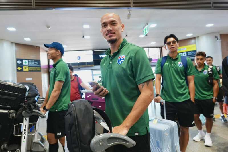 “แอนโธนี ฮัดสัน” นำทีมชาติไทยออกเดินทางสู่ สปป.ลาว เตรียมประเดิมศึกอาเซียน คัพ