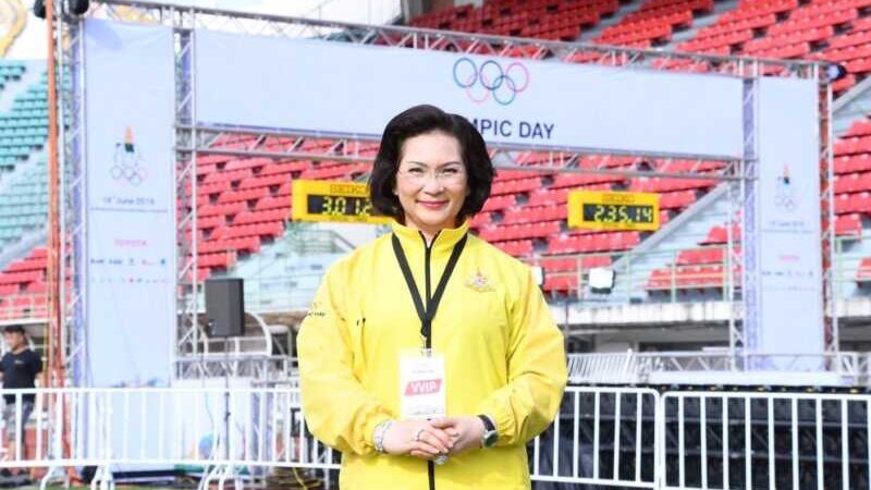 คุณหญิงปัทมา ลีสวัสดิ์ตระกูล กรรมการคณะกรรมการโอลิมปิกสากล (ไอโอซีเมมเบอร์) และประธานสหพันธ์แบดมินตันโลก (บีดับเบิ้ลยูเอฟ) วันที่ 2 กรกฎาคม 2569