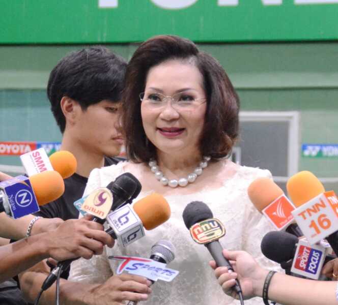 คุณหญิงปัทมา ลีสวัสดิ์ตระกูล กรรมการคณะกรรมการโอลิมปิกสากล (ไอโอซีเมมเบอร์) วันที่ 8 กรกฎาคม 2569