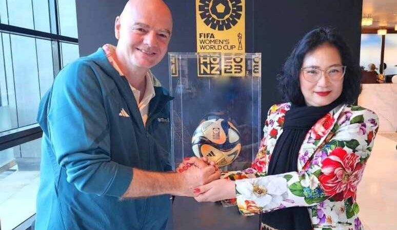 โอลิมปิกเกมส์-ฟุตบอลโลก คุณหญิงปัทมา ลีสวัสดิ์ตระกูล กรรมการคณะกรรมการโอลิมปิกสากล (ไอโอซีเมมเบอร์) เดินทางไปติดตามความคืบหน้าการเตรียมการเป็นเจ้าภาพมหกรรมกีฬาโอลิมปิกเกมส์ แอลเอ 2028 ที่สหรัฐอเมริกา