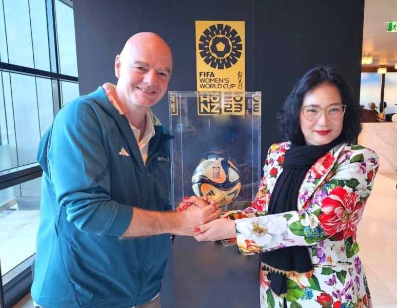 โอลิมปิกเกมส์-ฟุตบอลโลก คุณหญิงปัทมา ลีสวัสดิ์ตระกูล กรรมการคณะกรรมการโอลิมปิกสากล (ไอโอซีเมมเบอร์) เดินทางไปติดตามความคืบหน้าการเตรียมการเป็นเจ้าภาพมหกรรมกีฬาโอลิมปิกเกมส์ แอลเอ 2028 ที่สหรัฐอเมริกา