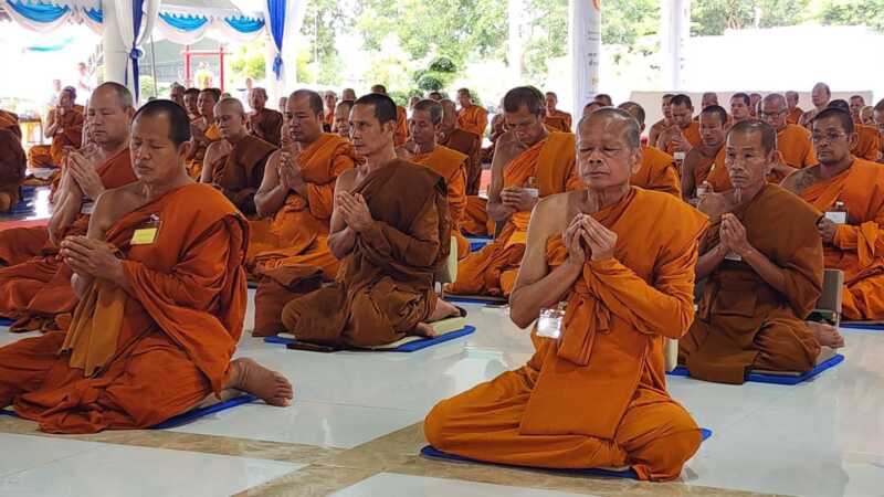 ปทุมธานี – พระสังฆาธิการอำนาจเจริญ 150 รูป ร่วมปฏิบัติธรรม ขับเคลื่อนงานคณะสงฆ์เพื่อสังคมอย่างยั่งยืน