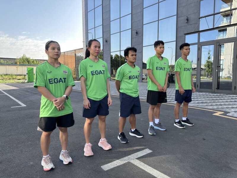 จอมพลังยุวชนและเยาวชนทีมชาติไทย ชุดแรก ปักหลักฝึกซ้อมที่กรุงทาชเคนท์ ประเทศอุซเบกิสถาน กันอย่างมุ่งมั่น ตั้งใจ เพื่อเตรียมพร้อมเข้าร่วมการแข่งขันยกน้ำหนักยุวชนและเยาวชนชิงชนะเลิศแห่งเอเชีย ระหว่างวันที่ 4-14 สิงหาคม 2569
