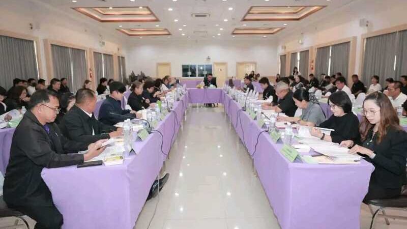 พิษณุโลก อบจ.พิษณุโลก ประชุมคณะกรรมการประสานแผนฯ ระดับจังหวัด เพื่อนำไปบรรจุในแผนพัฒนาท้องถิ่น (พ.ศ.2571-2575)