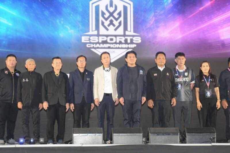 สมาคมอีสปอร์ตเปิดเวทีประลองรายการ “อีสปอร์ต แชมเปี้ยนชิพ 2026 @ อยุธยา” ก่อนลุยศึกใหญ่ “เอเชียนเกมส์ 2026” เดือน ก.ย. -ต.ค.ที่ญี่ปุ่น