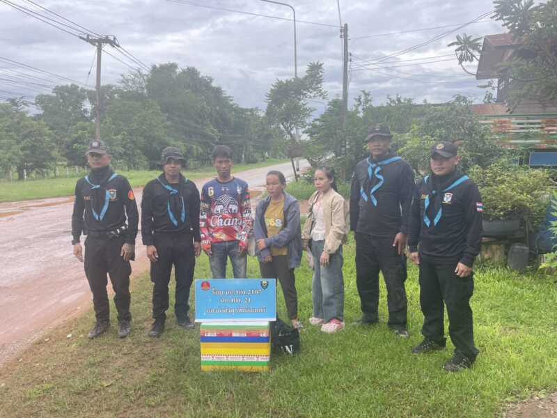 บก.ควบคุมที่ 1 ร.3 กกล.สุรศักดิ์มนตรี โดย ร้อย.ฉก.ทพ.2107 ฉก.ทพ.21 ณ บริเวณริมถนนทางหลวงหมายเลข 2116 พื้นที่ บ.นายาง ม.5 ต.บ้านบาก อ.ดอนตาล จ.มุกดาหาร