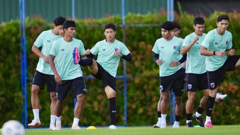 ทีมชาติไทย ซ้อมเข้มเตรียมดวล สิงคโปร์ ศึกอาเซียน คัพ 2026 รอบรองชนะเลิศนัดที่สอง