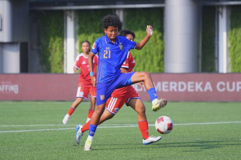ฟุตบอลหญิงไทย U17 อัด สิงคโปร์ 6-0 คว้าแชมป์กลุ่มบี ลิ่วรอบรองฯ ดวลมาเลเซีย ศึก Srikandi Merdeka Cup 2026