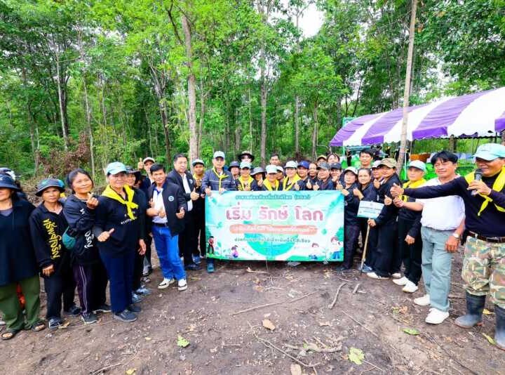 นายอำเภอขาณุวรลักษบุรี เปิดโครงการพัฒนาป่าชุมชนตำบลปางมะค่า มุ่งฟื้นฟูสิ่งแวดล้อมอย่างยั่งยืน