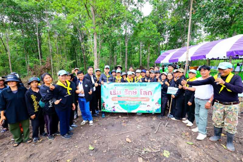 นายอำเภอขาณุวรลักษบุรี เปิดโครงการพัฒนาป่าชุมชนตำบลปางมะค่า มุ่งฟื้นฟูสิ่งแวดล้อมอย่างยั่งยืน
