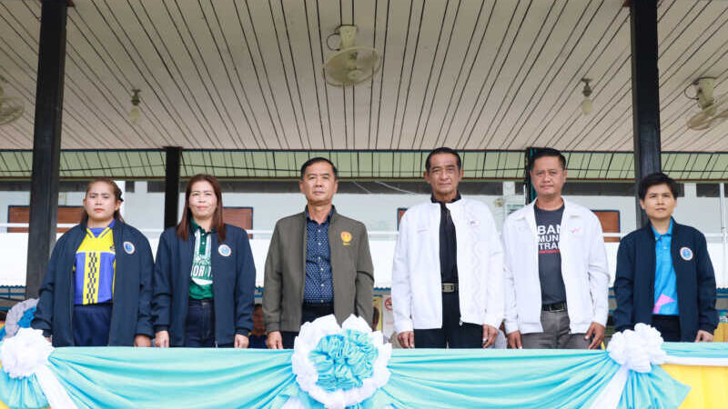 พิษณุโลกอบจ.พิษณุโลก ร่วมเปิดการแข่งขันกีฬานักเรียน “ดงประคำเกมส์” ครั้งที่ 21