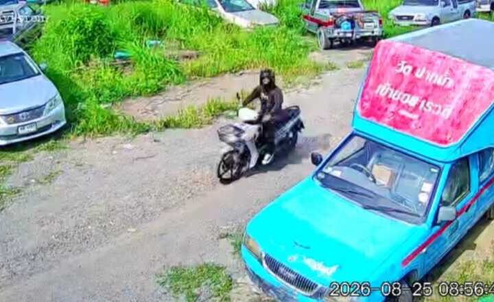 ปทุมธานีสุดทนเจ้าของอู่นุ่ง กกน.ตัวเดียววิ่งไล่กวดโจรแสบย่องฉกแบตเตอรี่ซ้ำซากวอนตำรวจเร่งลากคอ