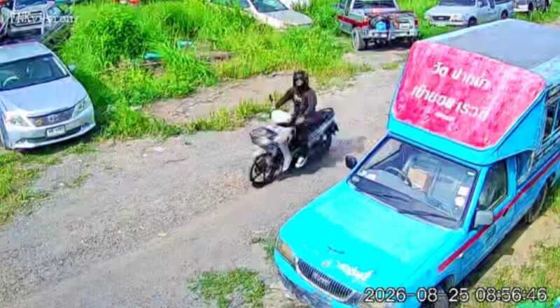 ปทุมธานีสุดทนเจ้าของอู่นุ่ง กกน.ตัวเดียววิ่งไล่กวดโจรแสบย่องฉกแบตเตอรี่ซ้ำซากวอนตำรวจเร่งลากคอ