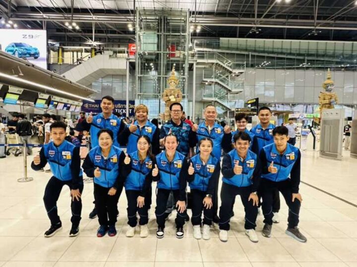 จอมพลังยุวชนและเยาวชนทีมชาติไทย ชุดแรก มุ่งหน้าสู่กรุงทาชเคนท์ ประเทศอุซเบกิสถาน เพื่อเข้าร่วมแข่งขันยกน้ำหนักยุวชนและเยาวชนชิงชนะเลิศแห่งเอเชีย ระหว่างวันที่  4-14 สิงหาคม 2569 แล้ว ขณะที่นักกีฬาชุดที่ 2 จะตามไปสมทบ วันที่ 7 สิงหาคม 2569