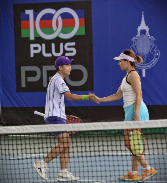 ทีมนักหวดท่าดินแดงคว้าแชมป์ถ้วย C ศึก “100 พลัส ไทย เทนนิส ลีก 2026”