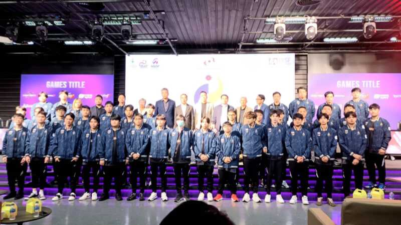 สมาคมกีฬาอีสปอร์ตแห่งประเทศไทย (TESF) เปิดตัวทัพนักกีฬาอีสปอร์ตทีมชาติไทย ลุยศึกเอเชียนเกมส์ ครั้งที่ 20 ณ เมืองนาโกย่า – ไอจิ ประเทศญี่ปุ่น