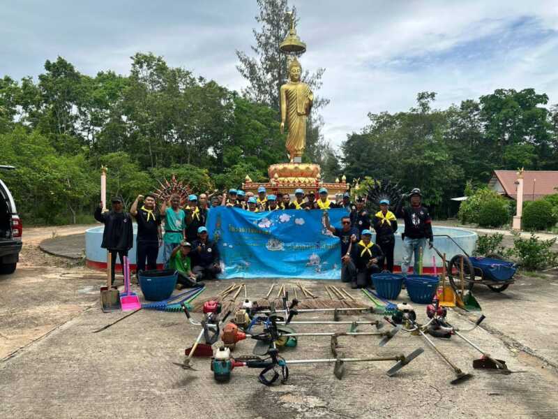 สมาคมทหารผ่านศึกจังหวัดนครราชสีมาและชมรมทหารพรานค่ายปักธงชัยอำเภอปักธงชัย วังน้ำเขียวและอำเภอใกล้เคียงร่วมกันทำความดีเพื่อ แม่