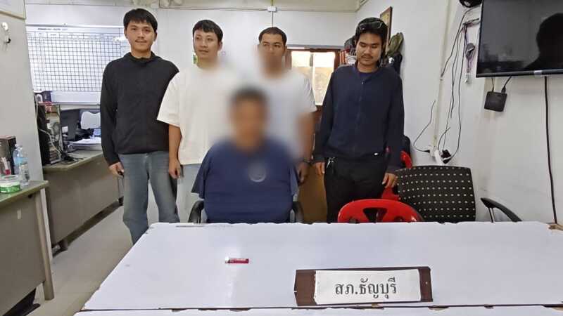 ปทุมธานีรวบหนุ่มเผาขยะป่วนชาวบ้านเช็กประวัติพบหนีหมายจับคดียาเสพติด