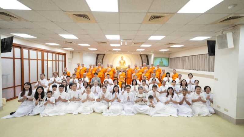 ปทุมธานี – ศรัทธาไร้พรมแดน ธรรมทายาทชาวไต้หวัน รุ่นที่ 15 บวช 15 รูป ที่วัดพระธรรมกายไทเป