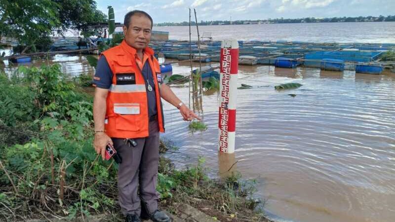 มุกดาหาร – สถานการณ์น้ำโขงที่มุกดาหาร