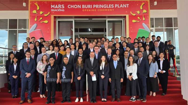 มาร์สเปิดโรงงานผลิต Pringles® แห่งแรกในประเทศไทย เดินเครื่องสายการผลิตที่ 2 ลงทุนกว่า 7 พันล้านบาท เสริมศักยภาพไทยเป็นฐานผลิตและส่งออกระดับภูมิภาค