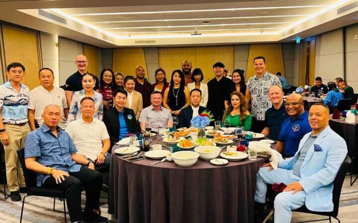 ชลบุรี ร่วมงานเลี้ยงขอบคุณผู้เกี่ยวข้องในการต้อนรับเรือ USS Abraham Lincoln สานสัมพันธ์ไทย–สหรัฐฯ