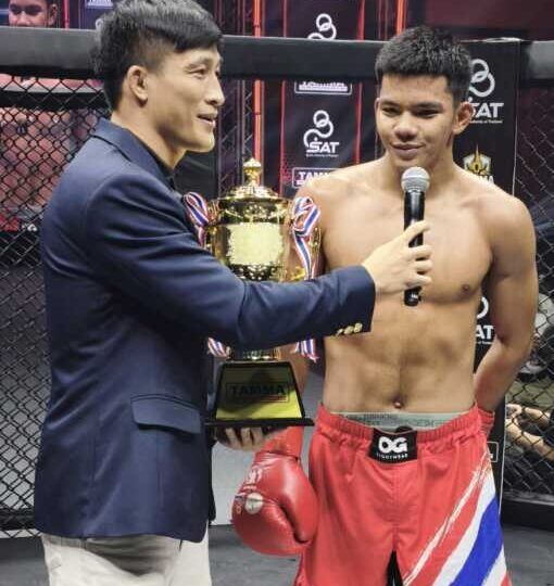 แฟนพรึ่บชมTHAILAND MMAอยุธยา
