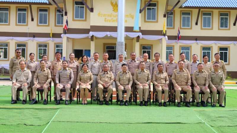 ร้อยเอ็ด อธิบดีกรมการปกครอง เปิดที่ว่าการอำเภอเชียงขวัญหลังใหม่ ยกระดับบริการประชาชน One Stop Service