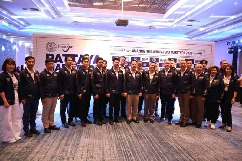 ชลบุรีพร้อมจัด “พัทยามาราธอน 2026” นักวิ่ง 2.1 หมื่นคนจาก 58 ประเทศ คาดเงินสะพัดกว่า 288 ล้านบาท
