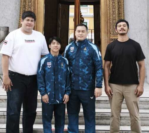 MMAไทย ไหว้ศาลหลักเมืองก่อนบู๊อชก.