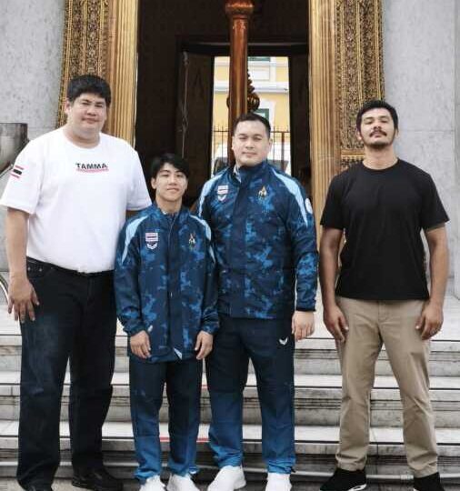 MMAไทย ไหว้ศาลหลักเมืองก่อนบู๊อชก.