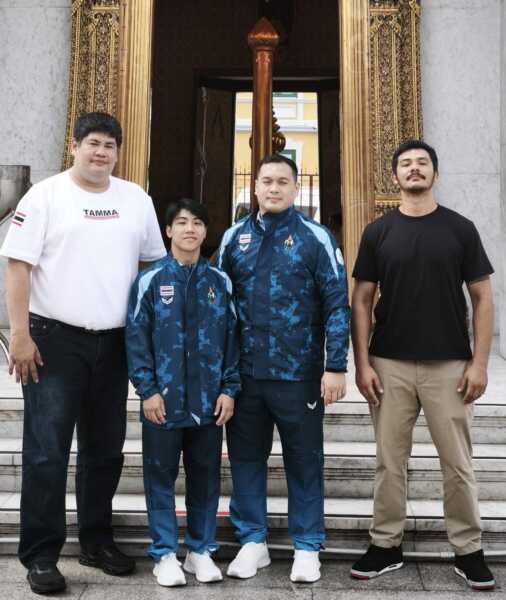 MMAไทย ไหว้ศาลหลักเมืองก่อนบู๊อชก.