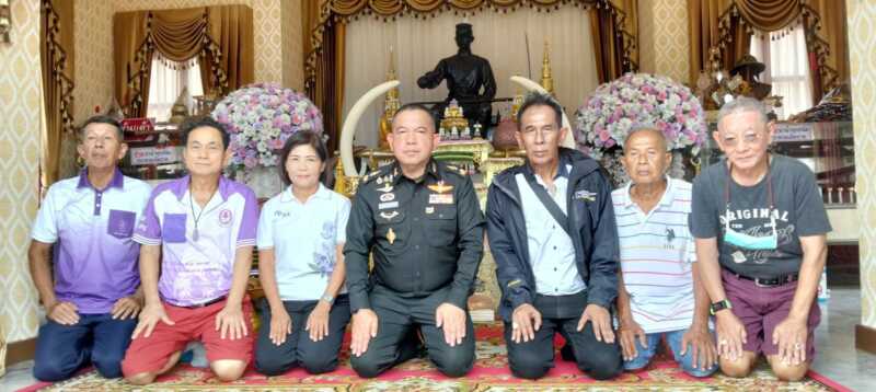 พิษณุโลก สมาคมนักเรียนเก่า พ.พ. นำช่างรังวัดปักหมุดครอบครองสิทธิ์ที่ดินกว่า 1 ไร่ ติดพระราชวังจันทน์ เตรียมก่อสร้างที่ทำการสมาคมฯ