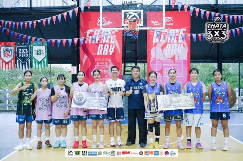 THATA Sport เปิดพื้นที่เยาวชนวาดลวดลายบนผืนคอร์ท ผ่านการแข่งขันบาสเกตบอล 3X3