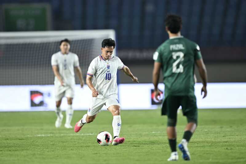 ทีมชาติไทย อัด ปากีสถาน 4-0 ประเดิมศึก FIFA ASEAN CUP 2026