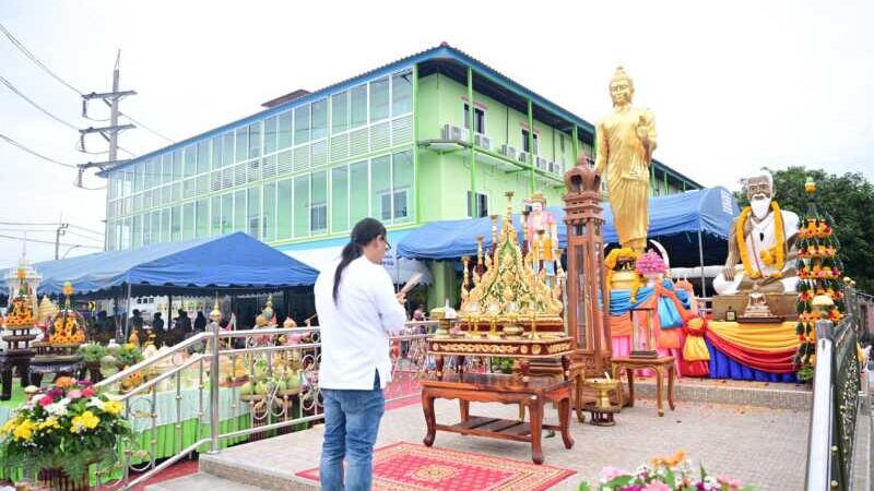 “หงส์ไทย” เปิดสำนักงานใหญ่แห่งใหม่ จัดพิธีพุทธาภิเษก “พระพุทธลีลาปางประทานพร” เสริมสิริมงคล พร้อมเดินหน้าสู่บทใหม่ขององค์กร