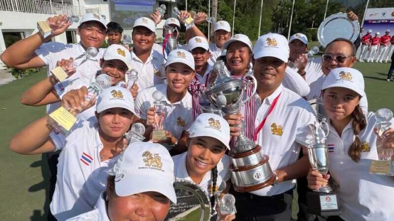 สวิงไทยคว้า 3 ถ้วยอาเซียน “สันติ–ไลออน ซิตี้–คาร์ตินี” พร้อมรองแชมป์ปุตรา คัพ
