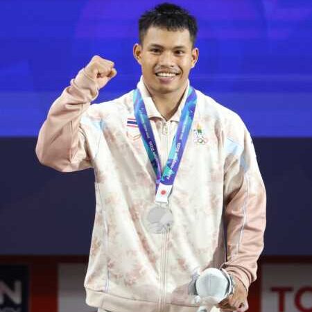 “เวฟ” วีรพล วิชุมา ยกสุดใจคว้าเหรียญเงิน รุ่น 75 กิโลกรัม ชาย เจ้าตัวเผยทำเต็มความสามารถแล้ว