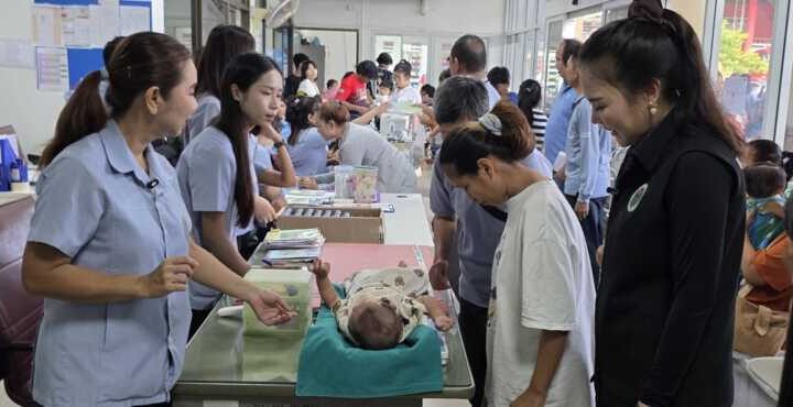 ปทุมธานี – อบจ.ลุยพัฒนาการเด็ก 0-5 ปี รพ.สต.คลองสอง นายกแจ๊สมุ่งยกระดับสู่ศูนย์การแพทย์ปฐมภูมิ