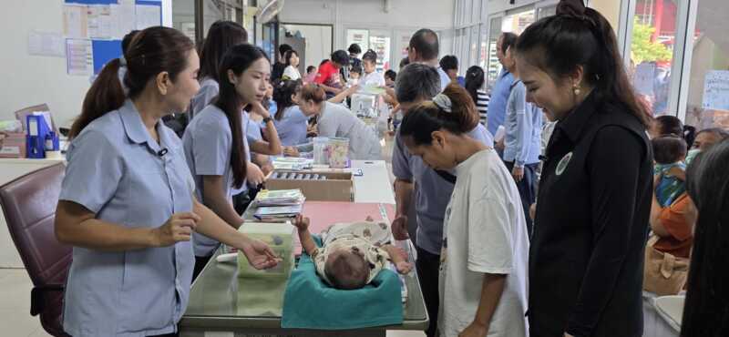ปทุมธานี – อบจ.ลุยพัฒนาการเด็ก 0-5 ปี รพ.สต.คลองสอง นายกแจ๊สมุ่งยกระดับสู่ศูนย์การแพทย์ปฐมภูมิ