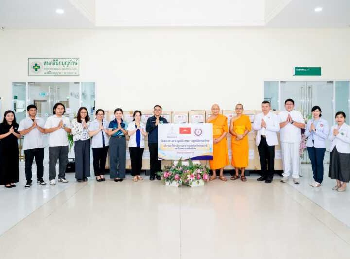 ปทุมธานี – วัดพระธรรมกายมอบยา 8 โรงพยาบาล สนับสนุนงานสาธารณสุขดูแลประชาชน